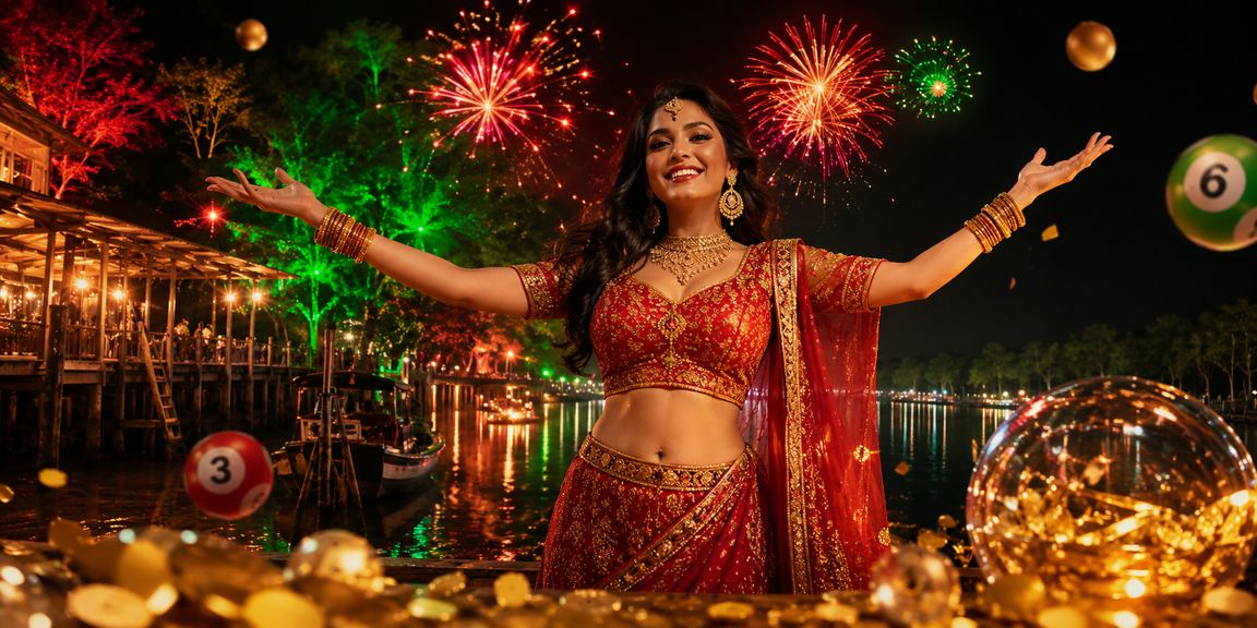 খুলনায় লটারি গেমের লাল-সবুজ থিম